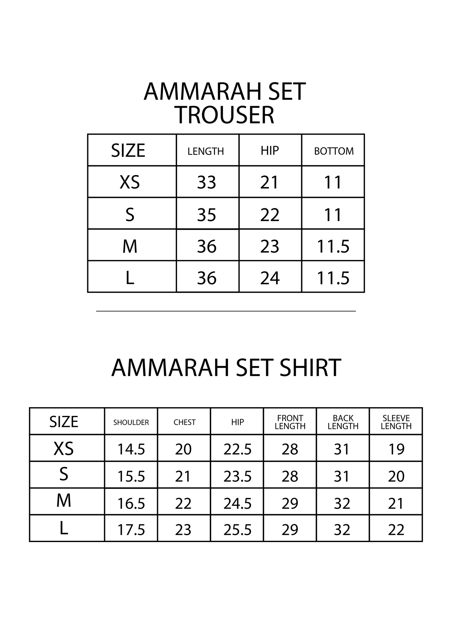 Ammarah Set