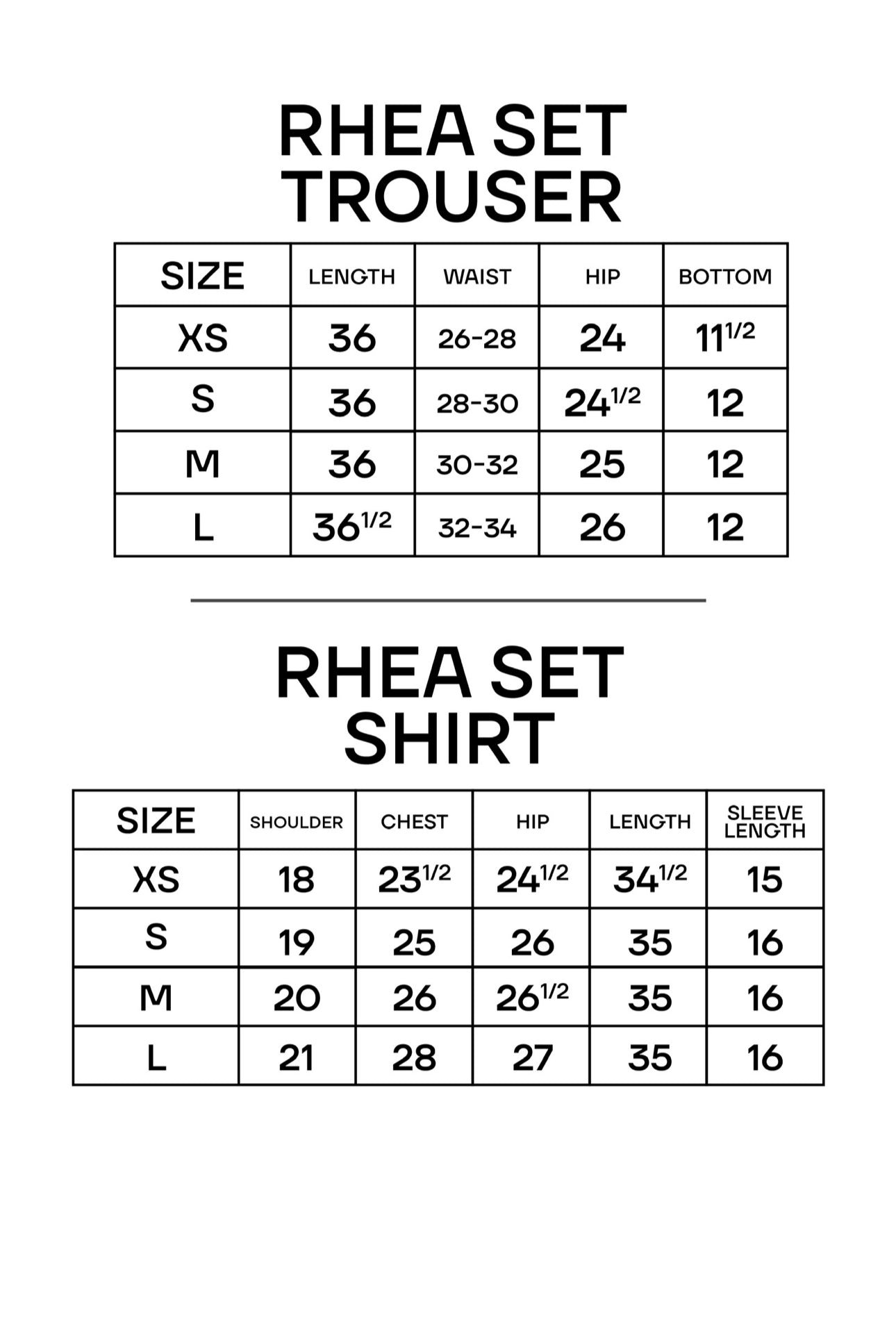 Rhea Set