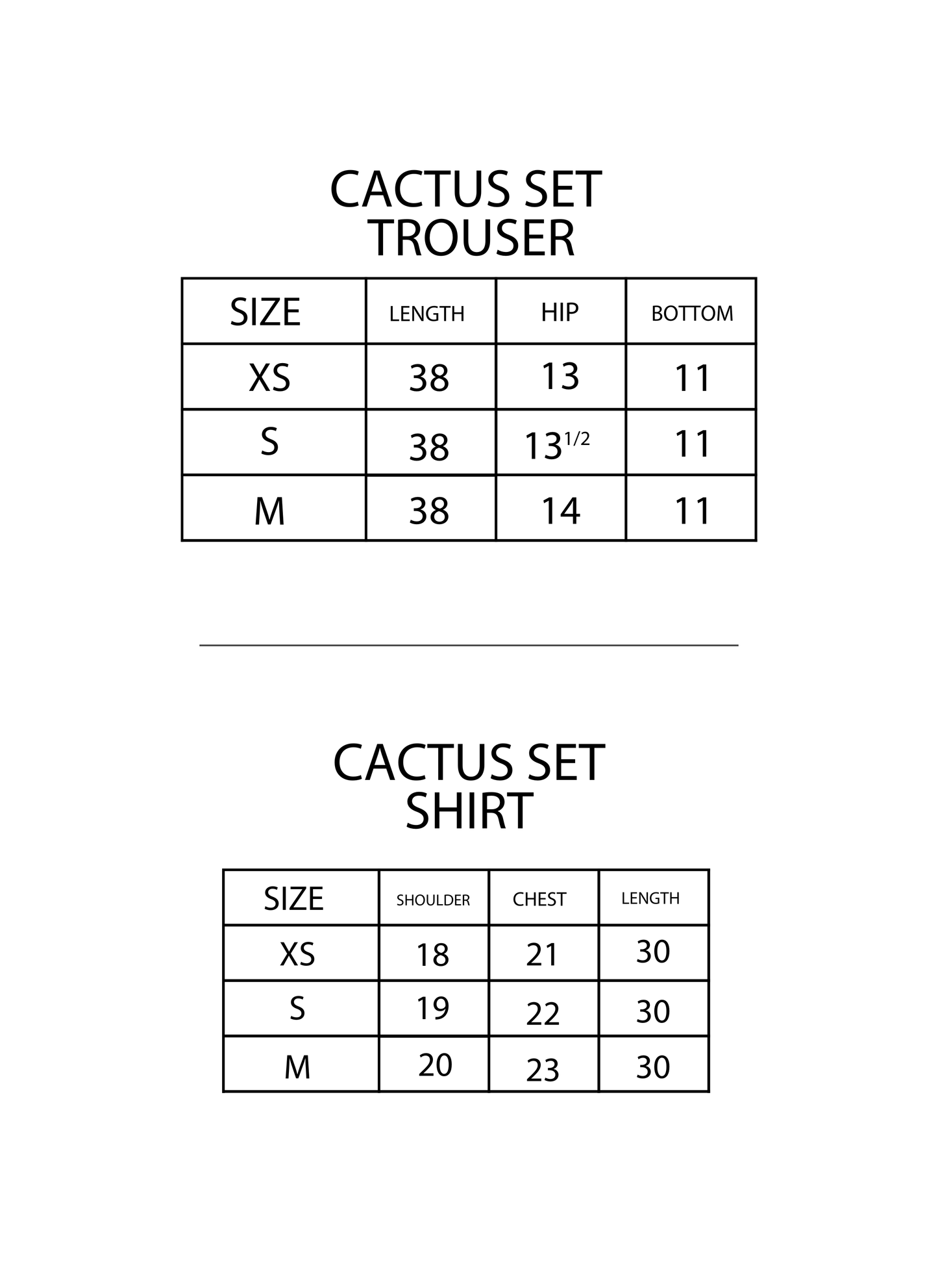 Cactus Set