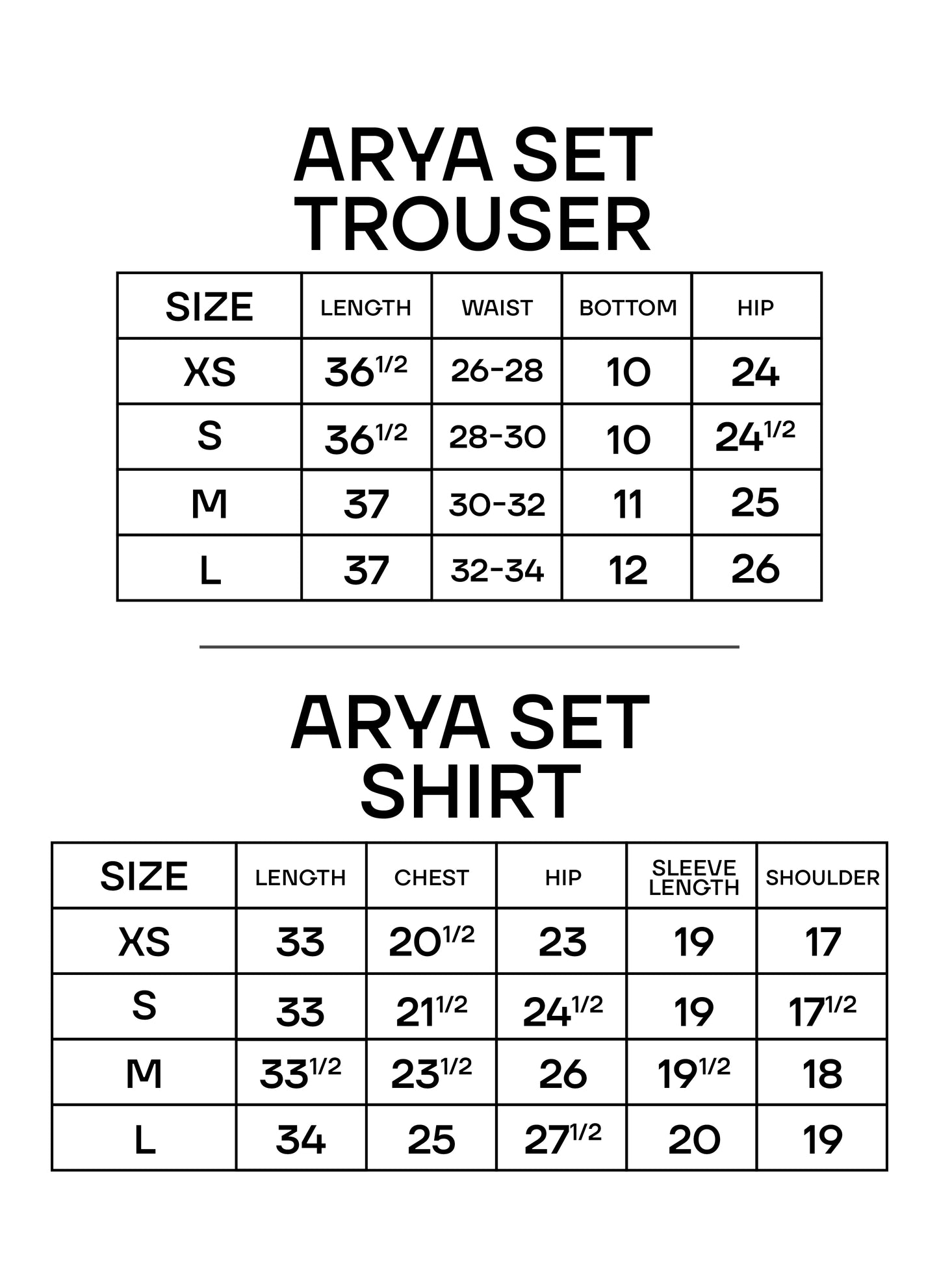 Arya Set