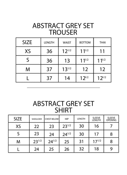 Abstract Grey Set